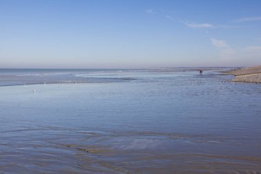 Cayeux-sur-Mer Plajı, Somme, Hauts-de-France, Fransa