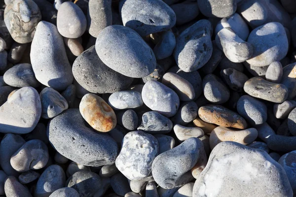 Stones in the beach, Le Hourdel, Somme, Hauts-de-France, France — Stock Photo, Image