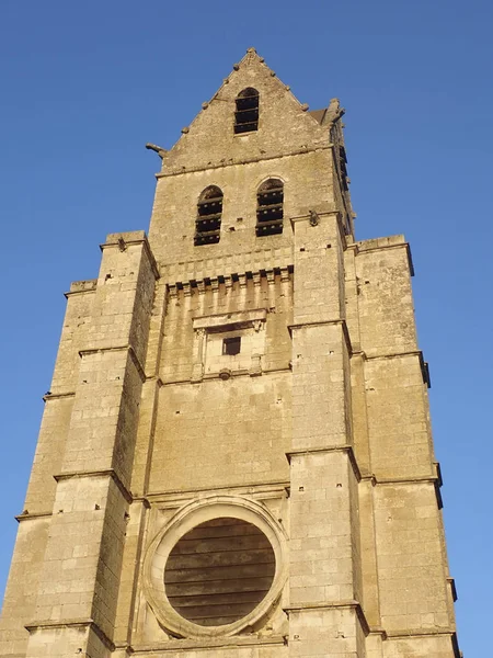 Kostel sv. Martina, Etampes, Essonne, Francie — Stock fotografie