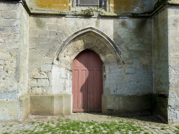 Church of May-en-Multien, Seine-et-Marne, Ile-de-France, Francie — Stock fotografie