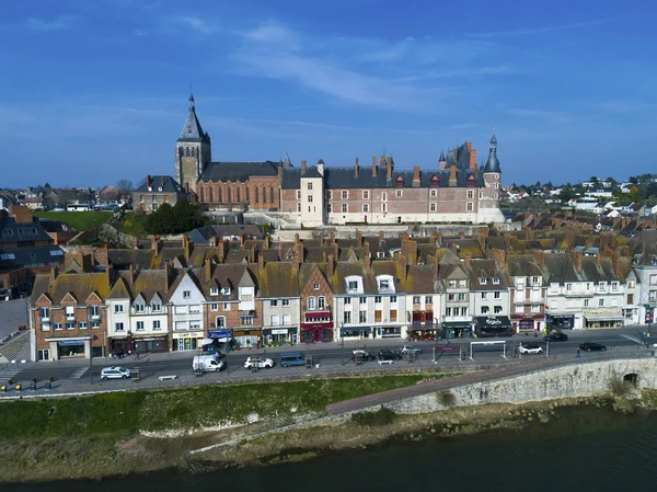 Gien Castle, Loiret, Merkezi-Val de Loire, Fransa — Stok fotoğraf