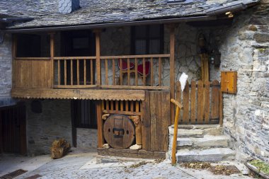 Penalba de Santiago Caddesi, Leon, Castilla y Leon, İspanya