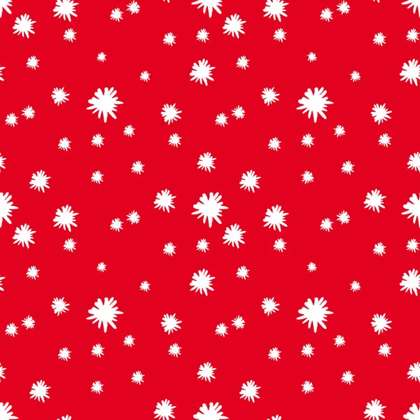 新年とクリスマスのシームレスなパターン 繊維や紙のデザイン — ストックベクタ