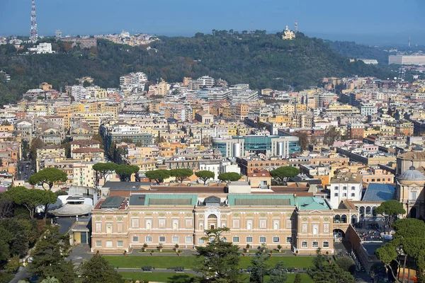 Vatikanen Rom Italien November 2018 Utsikt Över Rom Från Höjden — Stockfoto