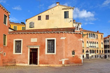San Marco Venedik, İtalya yönetilmedi şehir meydanında küçük Şapel Annunziata, Campo Sant'Angelo, Campo Sant'Anzolo olarak da bilinir, hitabet olduğunu