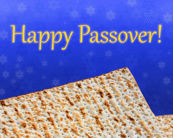 Joyful Spring Festival Jewish Holiday Passover Inscription Happy Passover — Stock Photo, Image