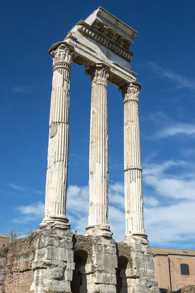 Historické Muzeum Pod Širým Vzduchem Římské Fórum Římě Jedním Hlavních — Stock fotografie