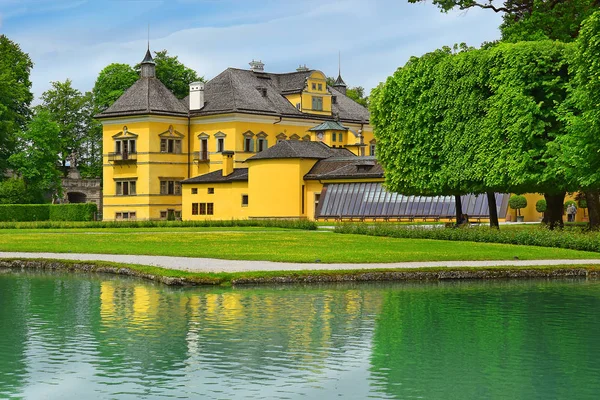 Salzburg Austria Maja 2019 Pałac Hellbrunn Schloss Hellbrunn Letnia Rezydencja — Zdjęcie stockowe