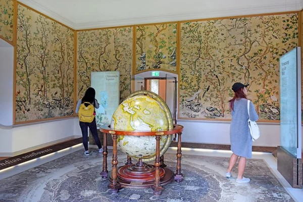 Salzburg Oostenrijk Mei 2019 Fragment Van Chinese Kamer Met Geschilderde — Stockfoto