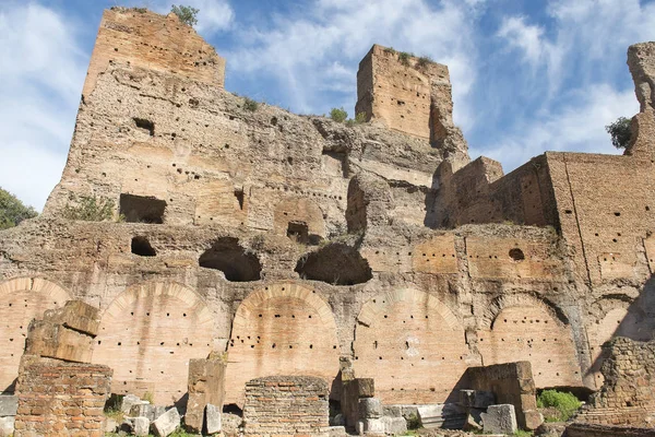 Ruinas Antiguas Los Tiempos Del Imperio Romano Roma Italia —  Fotos de Stock