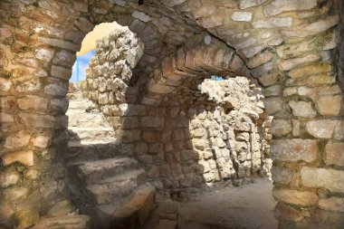 Safed eski kentinde erken ortaçağ geleneksel Yahudi yerleşim çeyrek restore, Kabala merkezi ve Yukarı Celile, İsrail Yahudi mistisizmi