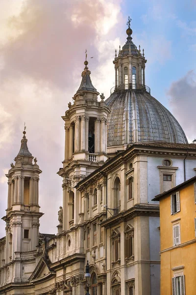 Paisajes Urbanos Históricos Lugares Interés Fama Mundial Magnífico Roma Italia — Foto de Stock