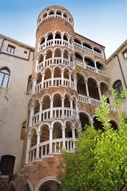 Contarini Del Bovolo, Venedik gotik tarzda spiral merdiven, İtalya