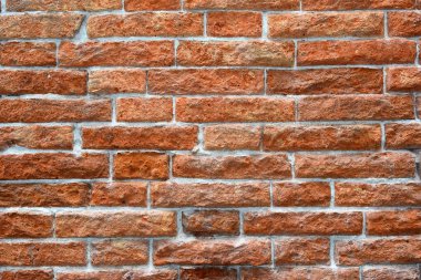 Eski model tuğla duvarın arka planı