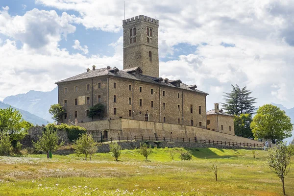 Sarre Kungliga Slottet Aostadalen Italien Eftersom 1989 Inte Privat Egendom — Stockfoto