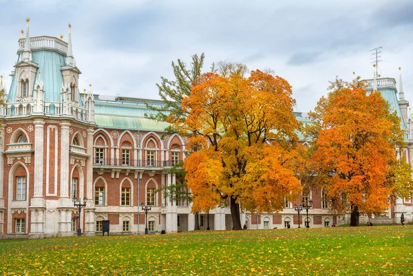 Moskova Gezmek Kraliçe Büyük Catherine Tsaritsyno Daki Büyük Sarayı Tsaritsyno — Stok fotoğraf