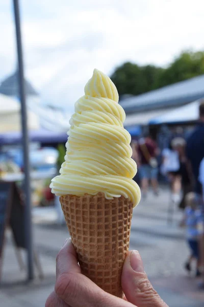 Ice Cream Wafer — Stock Photo, Image