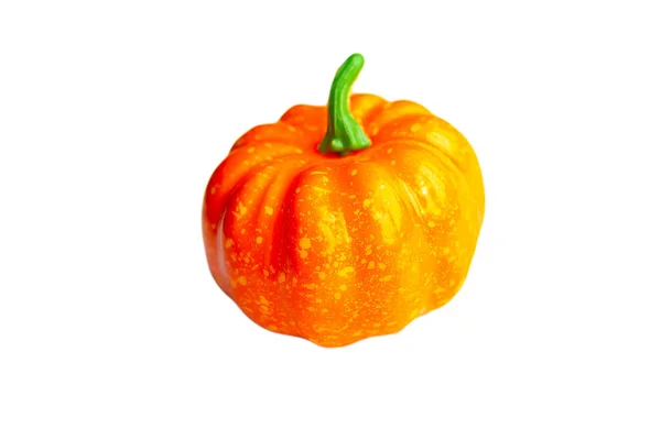 Bright Orange Pumpkin Isolated White — Stock Photo, Image