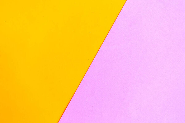 Orange and purple geometric background, minimal concept