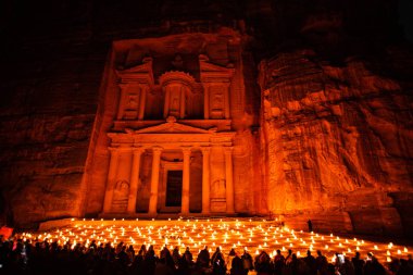 Petra Ürdün geceleri