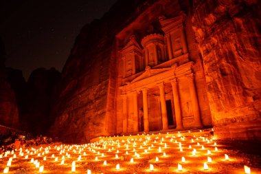 Petra Ürdün geceleri
