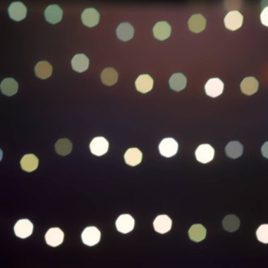 Yumuşak ışık arkaplanlı soyut bokeh ışıkları