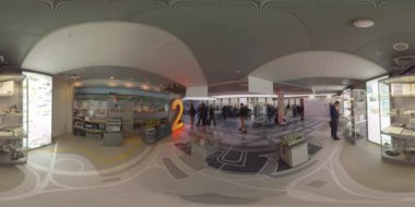 Tarih Müzesi Sheremetyevo Moscow, Rusya 360 Vr ziyaretçi