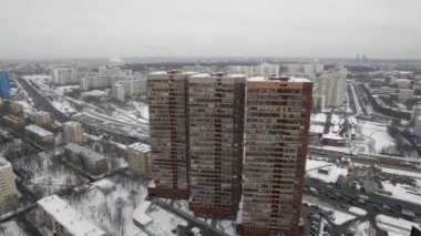 Kış çıkardığımız Urbanscape üç çok katlı yerleşim binaları