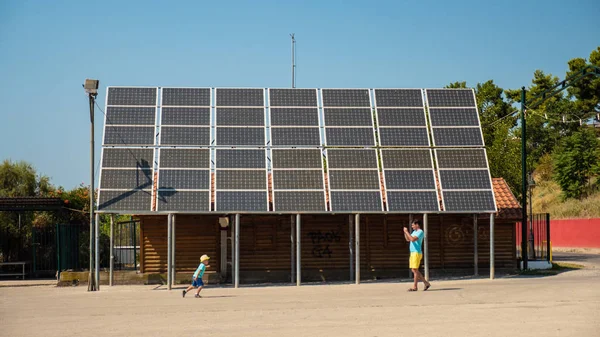 Un día soleado en el campo — Foto de Stock