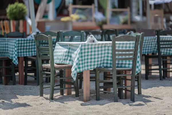 O cafenea pe plajă — Fotografie, imagine de stoc