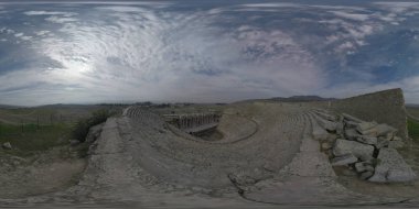 Hierapolis'te 360 Vr Amfitiyatro sahnesi, Türk antik kenti