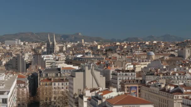 Arquitetura de Marselha, França — Vídeo de Stock