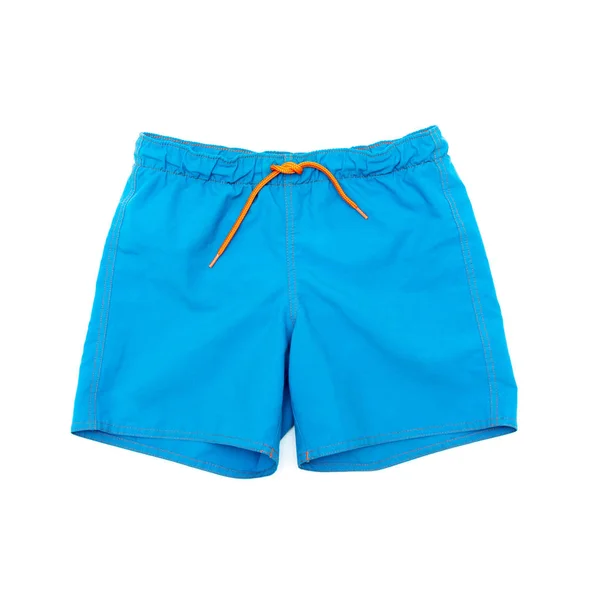 Shorts voor zwemmen op een witte achtergrond geïsoleerd — Stockfoto