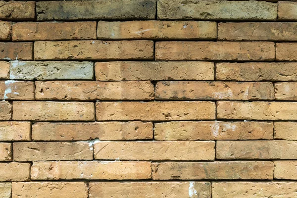 Pattern picture of brown brick wall texture for background.