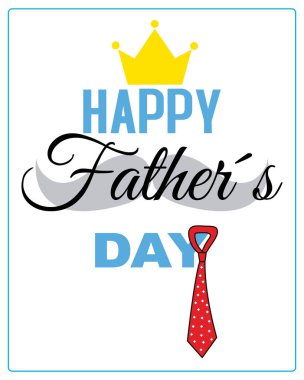 Babalar günün kutlu olsun. Metin için erkek aksesuarları ve boşluk