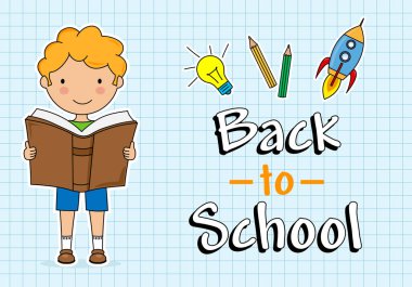 okula geri kart. Boy okuma