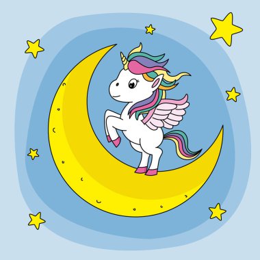 Unicorn ayın üstüne tırmandı
