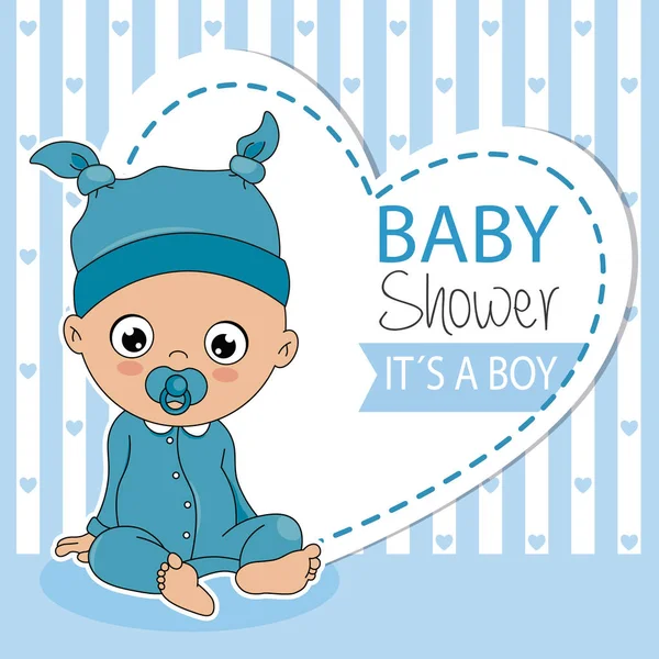 Tarjeta de ducha con bebé elefante bebé niña sentada y texto Imagen Vector  de stock - Alamy