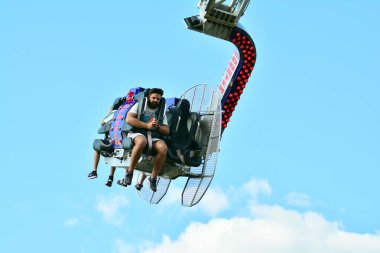 Varşova, Polonya. 21 Mayıs 2018. Cesur vatandaşlar eğlence parkı 