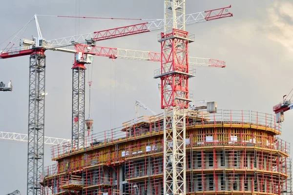 Edificio Construcción Ciudad — Foto de Stock