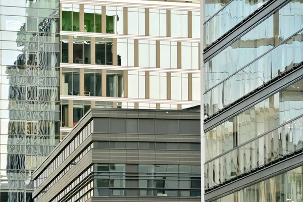 Urban Abstract Background Detail Modern Glass Facade Office Business Building — Stock Photo, Image