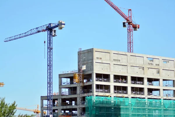 Edificio Construcción Ciudad — Foto de Stock