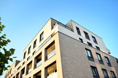Modern apartman dış mimarisi