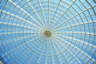 modern sanat cam ve metal, çatı arka plan