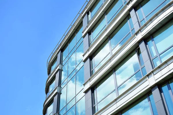 Urban Abstract Background Detail Modern Glass Facade Office Business Building — Stock Photo, Image