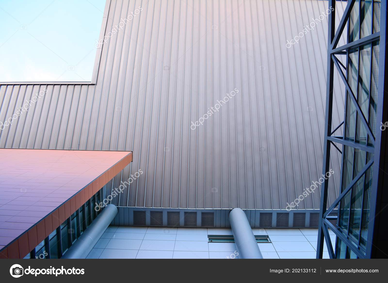 abstract fragment urban architecture