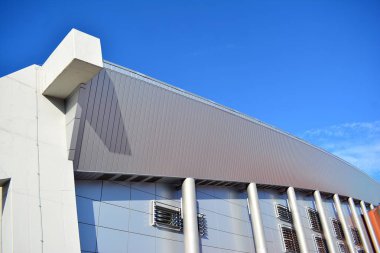 Modern lüks bina, Merkezi, otel, Alışveriş Merkezi, iş merkezi kentsel mimari soyut parçası. İç tasarım