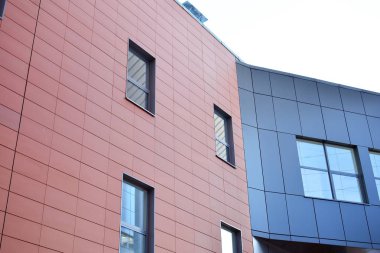 Modern lüks bina, Merkezi, otel, Alışveriş Merkezi, iş merkezi kentsel mimari soyut parçası. İç tasarım