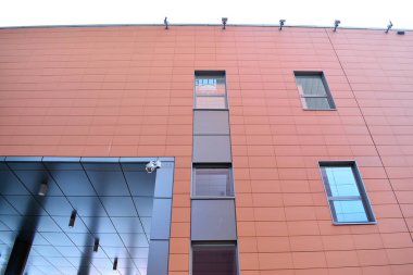 Modern lüks bina, Merkezi, otel, Alışveriş Merkezi, iş merkezi kentsel mimari soyut parçası. İç tasarım