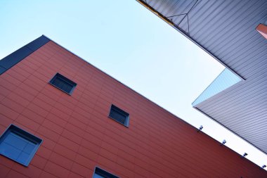 Modern lüks bina, Merkezi, otel, Alışveriş Merkezi, iş merkezi kentsel mimari soyut parçası. İç tasarım